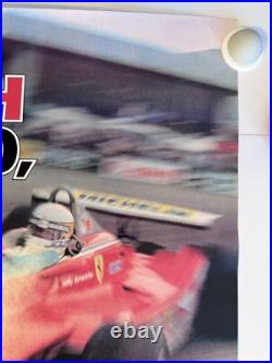 Vintage 1980 Toyota Grand Prix of Long Beach Fast Racing Car Automobile Poster