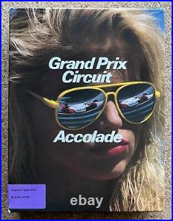 Vintage 1988 Accolade Grand Prix Circuit Video Game Apple IIGS