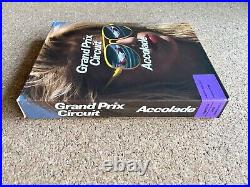 Vintage 1988 Accolade Grand Prix Circuit Video Game Apple IIGS