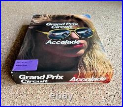 Vintage 1988 Accolade Grand Prix Circuit Video Game Apple IIGS