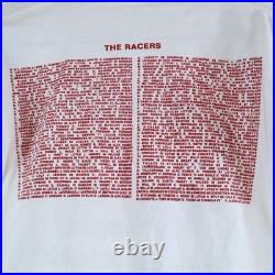 Vintage 1988 Palm Springs Grand Prix Single Stitch Shirt Drivers Names Small