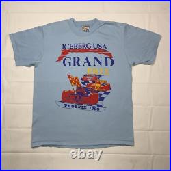 Vintage 1990 Phoenix Grand Prix T-shirt Iceberg USA Indy Car Oneita USA X-Large
