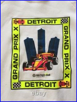 Vintage 1991 Detroit Grand Prix X Sweatshirt Vintage CART Indy Car Men's L/XL