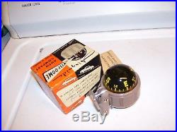 Vintage 50s nos Airguide dash compass gauge gm ford chevy rat rod pontiac nash