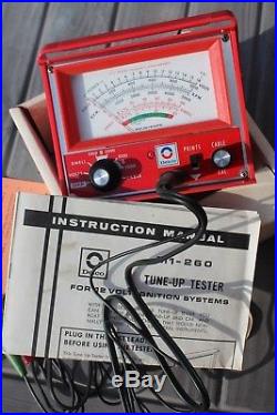 Vintage 60 70s AC DELCO tune-up meter accessory gm ford chevy ss rat rod pontiac