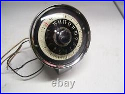 Vintage 60s Airguide chrome Altimeter gauge auto service dial gm street hot rod
