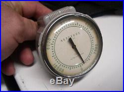 Vintage 60s TAYLOR Altitude meter gauge auto service dial gm street rat hot rod