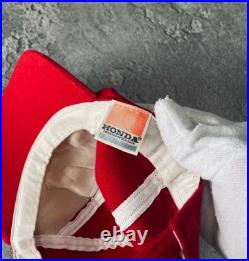 Vintage 90's Honda F1 Grand Prix Racing Team Wool Hat / Cap JAPAN