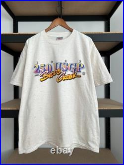 Vintage 90s 250 USGP AMA Motocross Supercross Racing Honda USA T-shirt Sz XL