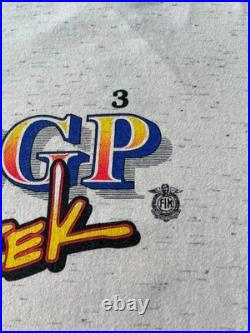 Vintage 90s 250 USGP AMA Motocross Supercross Racing Honda USA T-shirt Sz XL