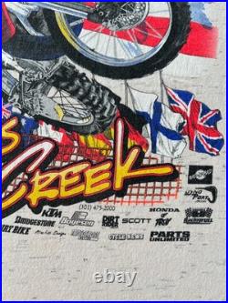 Vintage 90s 250 USGP AMA Motocross Supercross Racing Honda USA T-shirt Sz XL