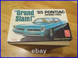 Vintage AMT Grand Slam! 1965 Pontiac Grand Prix 1/25 Model Unbuilt Sealed # T334