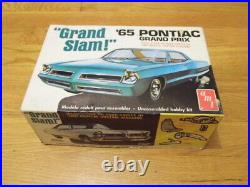 Vintage AMT Grand Slam! 1965 Pontiac Grand Prix 1/25 Model Unbuilt Sealed # T334