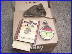Vintage Automobile service Moto meter gauge gm ford chevy rat rod dodge pontiac