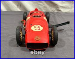 Vintage COX W-196 Gas Powered Mercedes-Benz Grand Prix Tether Car #9 LOOK