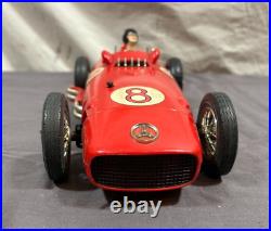 Vintage COX W-196 Mercedes Grand Prix Racer Gas Powered Thether Car Engine & Box