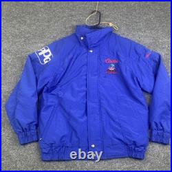 Vintage Coors Racing Jacket Mens Medium Blue Toyota Grand Prix IndyCar 90s