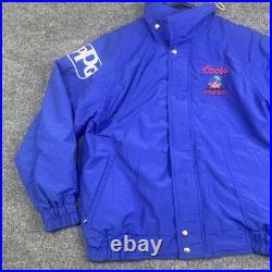 Vintage Coors Racing Jacket Mens Medium Blue Toyota Grand Prix IndyCar 90s