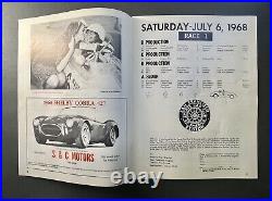 Vintage Golden Gate Grand Prix Race Program 1968