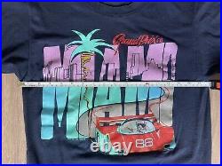 Vintage Grand Prix of Miami 1988 T-Shirt Single stitch Size Medium