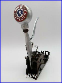Vintage HURST QUARTER STICK SHIFTER Automatic & Reverse with Pabst Breweries knob