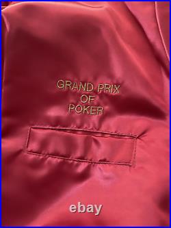 Vintage Kambert GOLDEN NUGGET POKER ROOM, Grand Prix of Poker Jacket, Size L