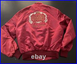 Vintage Kambert GOLDEN NUGGET POKER ROOM, Grand Prix of Poker Jacket, Size L