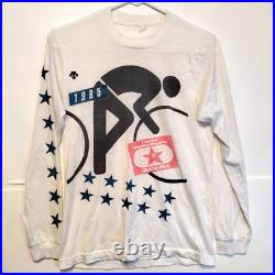 Vintage Long sleeve T shirt Bicycle Grand Prix Race Tee 17x25 7 Eleven Magazine