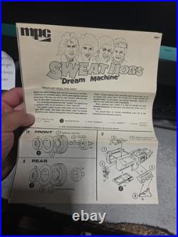 Vintage MPC Sweat Hogs Dream Machine 1970 Pontiac Grand Prix Model Kit Open Box