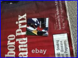Vintage Marlboro Miami Grand Prix 2000 Huge 104x42 Indy car Sponsor Suite Banner