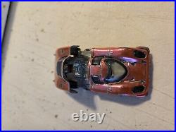 Vintage Mattel Hot Wheels Redline 1970 Porsche 917 Pink USA Grand Prix