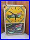 Vintage Mello Yello Grand Prix Clock RARE SODA POP ADVERTISING