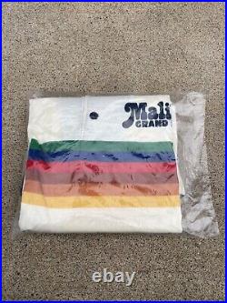 Vintage NOS Rainbow Polo Polo Striped Shirt Malibu Grand Prix size XL DEADSTOCK
