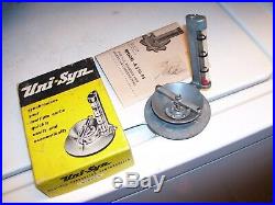 Vintage NOS uni-syn Carburetor tool synchronizer gm ford chevy rat rod pontiac