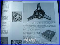 Vintage Original Hurst Mag Wheel Spinner Center Cap Redline Tire GTO Lemans 14x6