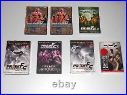 Vintage PRIDE FC 2000 Grand Prix Legacy 6 7 8 9 10 11 12 13 14 UFC MMA DVD Lot