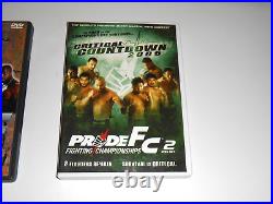 Vintage PRIDE FC 2000 Grand Prix Legacy 6 7 8 9 10 11 12 13 14 UFC MMA DVD Lot