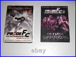 Vintage PRIDE FC 2000 Grand Prix Legacy 6 7 8 9 10 11 12 13 14 UFC MMA DVD Lot