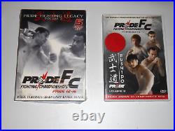 Vintage PRIDE FC 2000 Grand Prix Legacy 6 7 8 9 10 11 12 13 14 UFC MMA DVD Lot