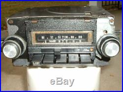 Vintage Pontiac Accessory AM FM Delco 8 Track Stereo Radio Original GTO Lemans