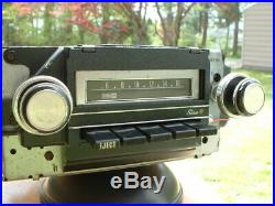 Vintage Pontiac Accessory Delco AM 8 Track Stereo Radio Original GTO Lemans GM