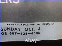 Vintage Poster 1970 USGP at Watkins Glen 22x28 Formula One Michael Turner