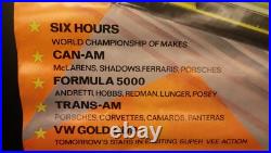 Vintage Poster 1974 Five Star Race Watkins Glen 22x28Formula One Michael Turner