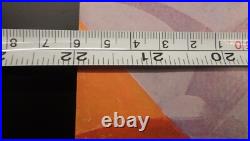 Vintage Poster 1974 Five Star Race Watkins Glen 22x28Formula One Michael Turner