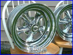 Vintage Rocket Racing Mag Wheel NOS Cap Chevy Camaro Chevelle Impala GTO 15x8