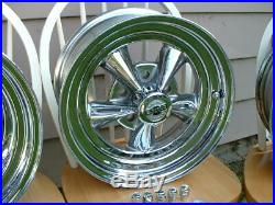 Vintage Rocket Racing Mag Wheel NOS Cap Chevy Camaro Chevelle Impala GTO 15x8