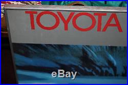 Vintage Toyota Grand Prix United States Poster-Watkins Glen NY 1980-Car Race