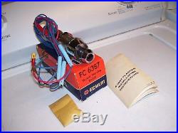 Vintage automobile accessory Hazard warning flasher switch light lamp kit nos