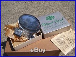 Vintage nos 60s chrome AAA award auto emblem badge gm ford chevy rat rod pontiac
