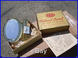 Vintage nos 60s minty AAA award auto emblem badge gm ford chevy rat rod pontiac